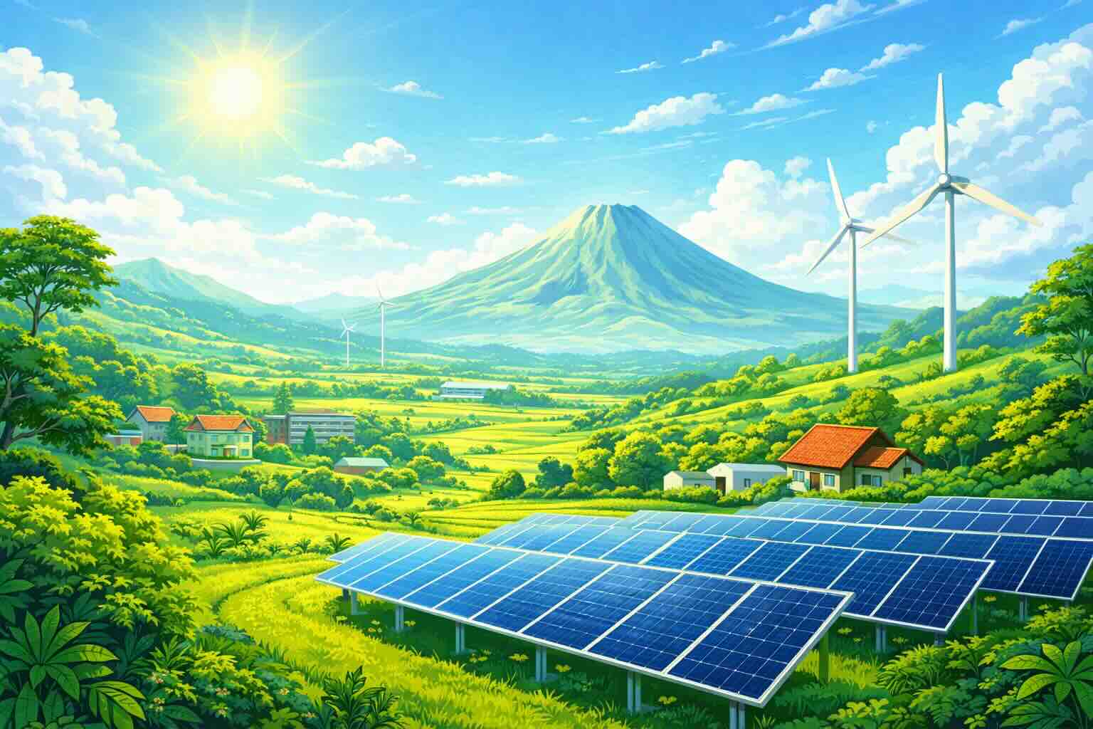Transisi Energi Bersih Indonesia: Momentum PLTS dan Tantangan di 2026